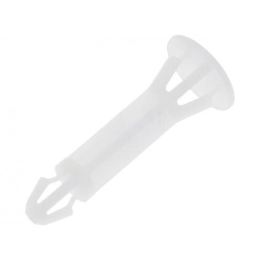; Assembly stud; polyamide; L: 18mm; snap fastener; Colour: natural; FIX&FASTEN