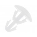 ; Assembly stud; polyamide; L: 2.5mm; snap fastener; Colour: natural; FIX&FASTEN