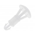 ; Assembly stud; polyamide; L: 10mm; snap fastener; Colour: natural; FIX&FASTEN