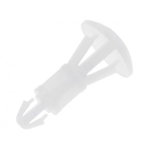 ; Assembly stud; polyamide; L: 10mm; snap fastener; Colour: natural; FIX&FASTEN ; Assembly stud; polyamide; L: 10mm; snap fastener; Colour: natural; FIX&FASTEN
