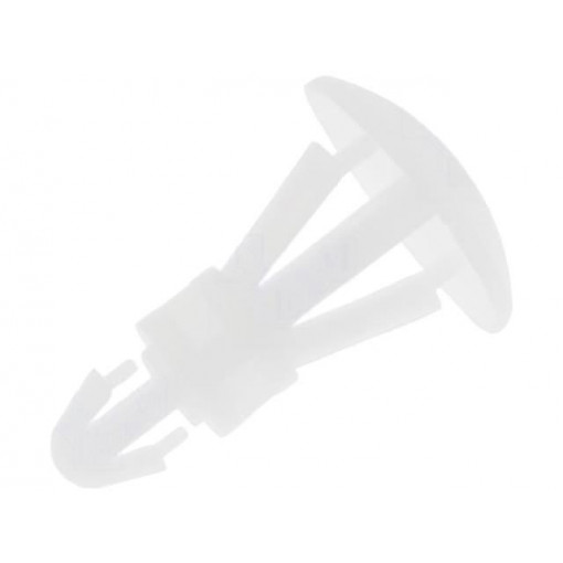 ; Assembly stud; polyamide; L: 8mm; snap fastener; Colour: natural; FIX&FASTEN
