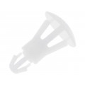 ; Assembly stud; polyamide; L: 8mm; snap fastener; Colour: natural; FIX&FASTEN