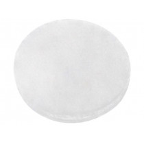 ; Self-adhesive foot; Ø: 8mm; H: 2.6mm; transparent; silicone; FIX&FASTEN