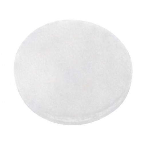 ; Self-adhesive foot; Ø: 8mm; H: 2.6mm; transparent; silicone; FIX&FASTEN