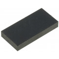 ; Self-adhesive foot; H: 3mm; black; rubber; W: 18mm; L: 9mm; FIX&FASTEN