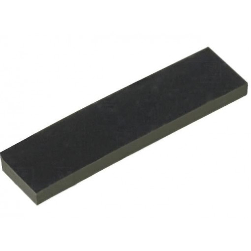 ; Self-adhesive foot; H: 1.5mm; black; rubber; W: 20mm; L: 5mm; FIX&FASTEN