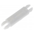; PCB distance; polyamide; L: 12.7mm; latch/latch; Colour: natural; FIX&FASTEN ; PCB distance; polyamide; L: 12.7mm; latch/latch; Colour: natural; FIX&FASTEN
