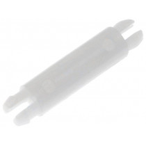 ; PCB distance; polyamide; L: 15mm; latch/latch; Colour: natural; FIX&FASTEN