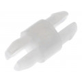 ; PCB distance; polyamide; L: 3.2mm; latch/latch; Colour: natural; FIX&FASTEN