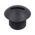 ; Stopper; M10; Mat: polyamide; black; FIX&FASTEN