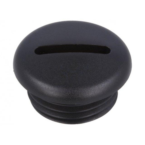 ; Stopper; M16; Mat: polyamide; black; FIX&FASTEN