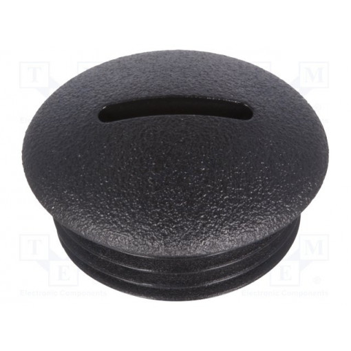 ; Stopper; M20; Mat: polyamide; black; FIX&FASTEN
