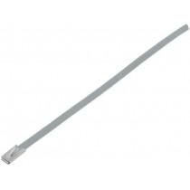 ; Cable tie; L: 152mm; W: 4.5mm; stainless steel; V: with ball lock; FIX&FASTEN ; Cable tie; L: 152mm; W: 4.5mm; stainless steel; V: with ball lock; FIX&FASTEN