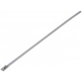 ; Cable tie; L: 200mm; W: 4.5mm; stainless steel; V: with ball lock; FIX&FASTEN