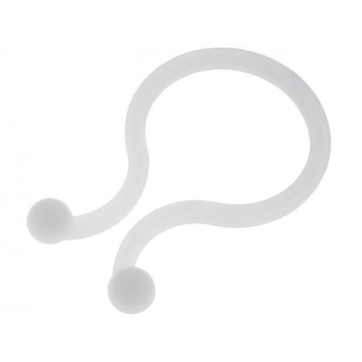 ; Cable clips; 19.5mm; polyamide; natural; UL94V-2; FIX&FASTEN