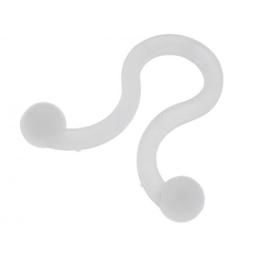 ; Cable clips; 5mm; polyamide; natural; UL94V-2; FIX&FASTEN