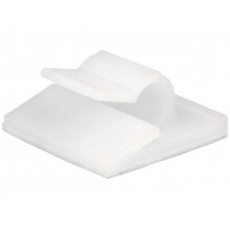 ; Self-adhesive cable holder; 5.2mm; polyamide; natural; UL94V-2; FIX&FASTEN