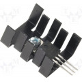 FK214; Heatsink: moulded; SOT32,TO220; black; L: 30mm; W: 25.4mm; H: 13mm; FISCHER ELEKTRONIK
