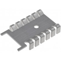 FK218MI32; Heatsink: moulded; SOT32; L: 35.6mm; W: 22mm; H: 6.7mm; 21K/W; FISCHER ELEKTRONIK