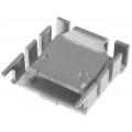 FK224MI2201; Heatsink: moulded; TO218,TO220; L: 25.4mm; W: 25mm; H: 8.3mm; 18K/W; FISCHER ELEKTRONIK