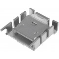 FK224MI2202; Heatsink: moulded; TO218,TO220; L: 25.4mm; W: 25mm; H: 8.3mm; 18K/W; FISCHER ELEKTRONIK