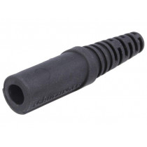 FK 9 S NI/SW; Plug; 4mm banana; 32A; 70VDC; black; non-insulated; SCHÜTZINGER