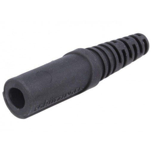 FK 9 S NI/SW; Plug; 4mm banana; 32A; 70VDC; black; non-insulated; SCHÜTZINGER