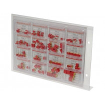 FKP-KIT; Kit: capacitors; No.of val: 16; 100pF÷33nF; 115pcs; THT; WIMA