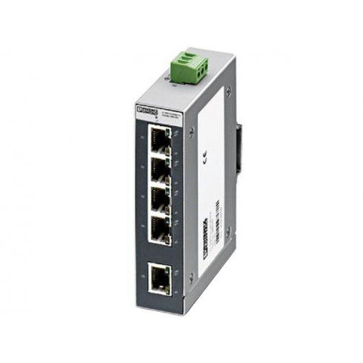 2891001; Industrial module: switch Ethernet; unmanaged; 12÷48VDC; RJ45; PHOENIX CONTACT