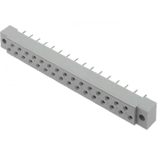 102E10099X; Socket; DIN 41617; female; PIN: 31; THT; straight; 4A; 250V; B: 75mm; CONEC 102E10099X; Socket; DIN 41617; female; PIN: 31; THT; straight; 4A; 250V; B: 75mm; CONEC