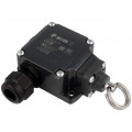 FL 576-K125; Limit switch; No.of mount.holes: 2; 40mm; PIZZATO ELETTRICA