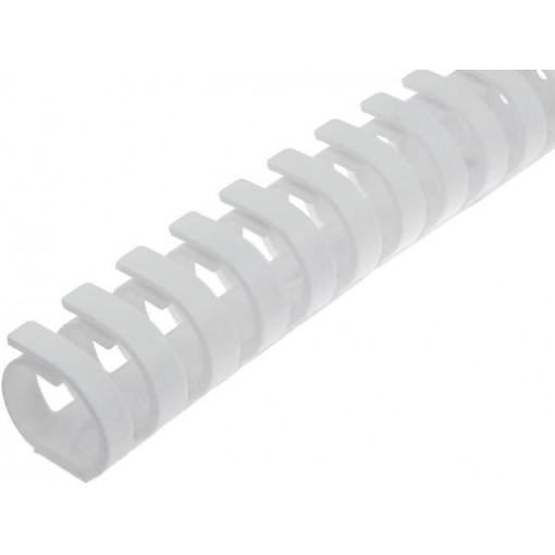 164-21108; Wiring duct; Colour: white; Mat: polypropylene; UL94V-0; L: 0.5m; HELLERMANNTYTON