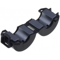 FLF-120B; Ferrite: two-piece; on round cable; Ø: 11.5mm; 50Ω; A: 28mm; B: 32mm; FERROCORE