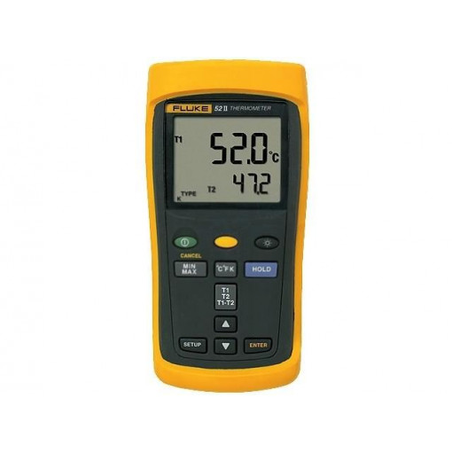 FLUKE 52; Meter: temperature; double LCD,with a backlit; -200÷1372°C; FLUKE FLUKE 52; Meter: temperature; double LCD,with a backlit; -200÷1372°C; FLUKE