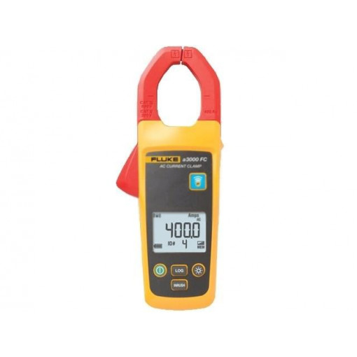 FLUKE A3000FC; AC digital clamp meter; Øcable: 34mm; LCD 3,5 digit; I AC: 400A; FLUKE