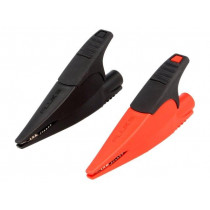FLUKE AC285; Crocodile clip; 10A; 1kVDC; red and black; Grip capac: max.20mm; FLUKE