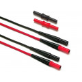 FLUKE TL221; Set of test leads; Inom: 10A; red and black; Insulation: silicone; FLUKE
