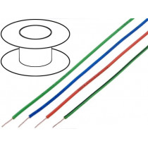 FLRY-B4.00-RD; Wire; FLRY-B; stranded; Cu; 4mm2; PVC; red; 60V; 50m; Class: 5; BQ CABLE