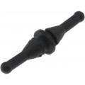 FM-1; Fastener for fans and protections; Ømount.hole: 5mm; black; RICHCO