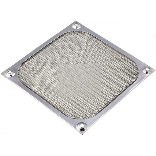 MFF-120; Filter; 120x120mm; Mat: metal; Mounting: screw; A: 118.87mm; E: 3.2mm; RICHCO