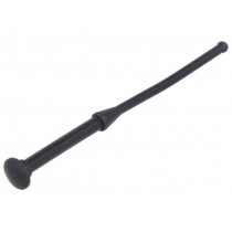 FM-7; Fastener for fans and protections; Ømount.hole: 3.5mm; black; RICHCO