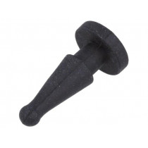 FM-8; Fastener for fans and protections; Ømount.hole: 5mm; black; RICHCO