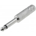 P1C (FM1002); Plug; Jack 6,35mm; male; mono; straight; for cable; soldering; CLIFF P1C (FM1002); Plug; Jack 6,35mm; male; mono; straight; for cable; soldering; CLIFF