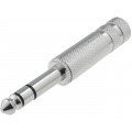 P3C (FM1044); Plug; Jack 6,35mm; male; stereo; straight; for cable; soldering; CLIFF P3C (FM1044); Plug; Jack 6,35mm; male; stereo; straight; for cable; soldering; CLIFF