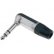 SEP/3C (FM1098); Plug; Jack 6,35mm; male; stereo; angled 90°; for cable; soldering; CLIFF