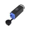 FM12320; Transition: coupler; CLIFFCON-P; 20A; 250VAC; for cable; straight; CLIFF FM12320; Transition: coupler; CLIFFCON-P; 20A; 250VAC; for cable; straight; CLIFF