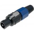 FM1245; Plug; loudspeaker; female; with strain relief; PIN: 4; for cable; CLIFF FM1245; Plug; loudspeaker; female; with strain relief; PIN: 4; for cable; CLIFF