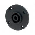 FM1280; Socket; loudspeaker; male; round,with flange; PIN: 4; CLIFF FM1280; Socket; loudspeaker; male; round,with flange; PIN: 4; CLIFF