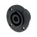 FM1285; Socket; loudspeaker; male; round,with flange; PIN: 8; CLIFF FM1285; Socket; loudspeaker; male; round,with flange; PIN: 8; CLIFF