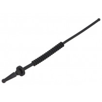 FMB-1; Fastener for fans and protections; Ømount.hole: 4.5mm; black; RICHCO